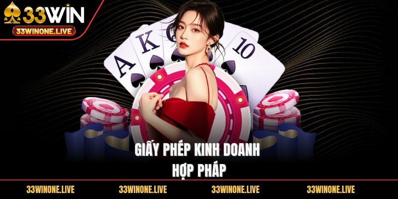 Giấy phép kinh doanh hợp pháp